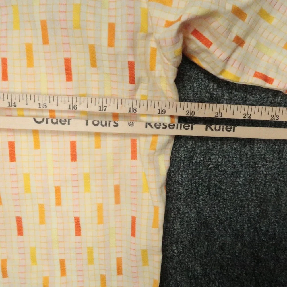 VINTAGE Levis Shirt Mens Small 15 Peach‎ Pearl Snap Western Short Sleeve 60s 70s